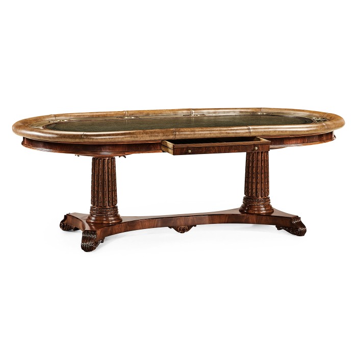 Mahogany Poker Table