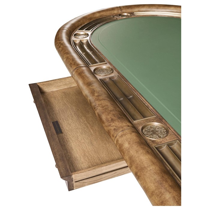 Mahogany Poker Table