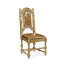 Elizabethan Style Natural Oak Side Chair