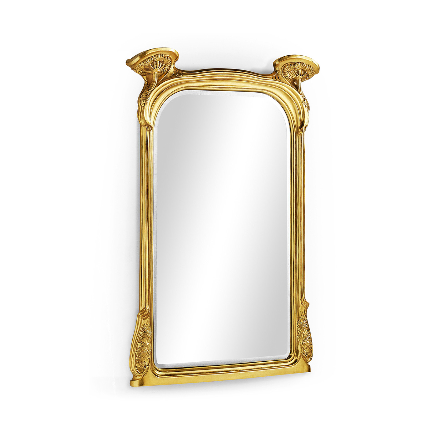Art Nouveau gilded mirror