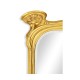 Art Nouveau gilded mirror