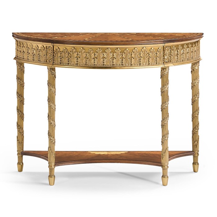 Small Gilded Console