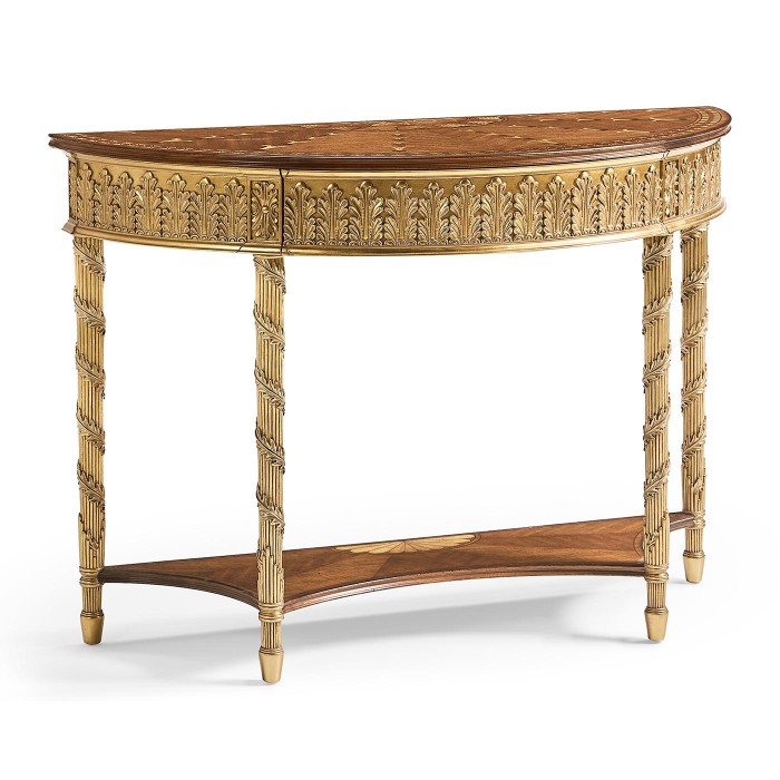 Small Gilded Console