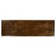 Linenfold Dark Oak TV Base