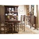 Linenfold Dark Oak Sideboard