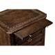 Tudorbethan Dark Oak Bedside Chest of Drawers