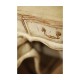 French provincial grey painted console
