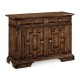 Tudor Style Dark Oak Side Cabinet