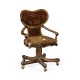 George I Style Adjustable Desk Chair (Mahogany)