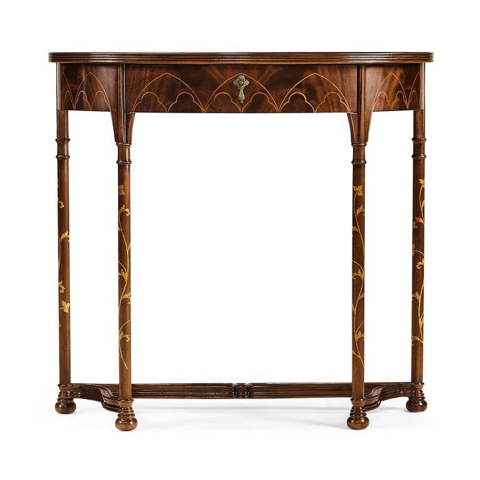 Gothic Mahogany Console