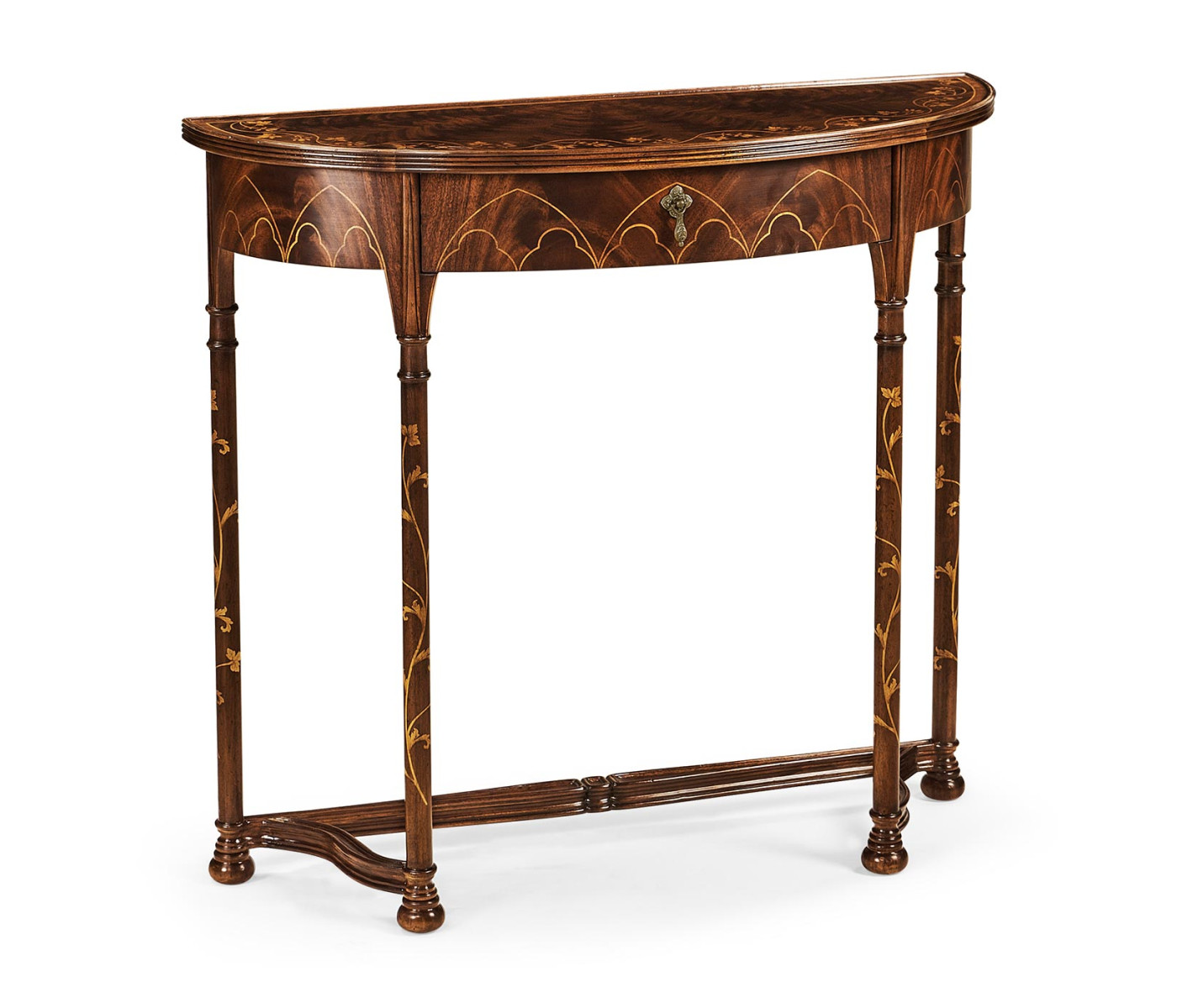 Gothic Mahogany Console