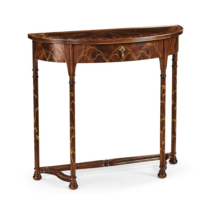 Gothic Mahogany Console