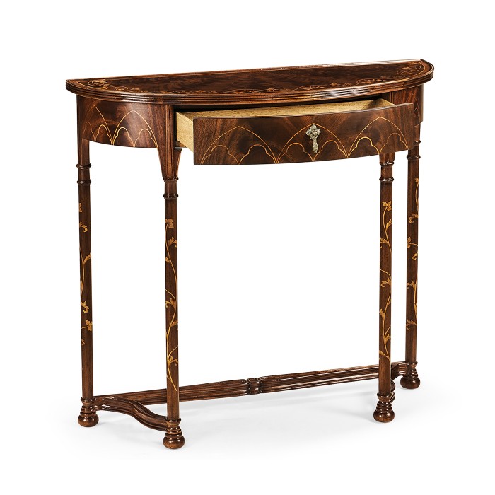 Gothic Mahogany Console