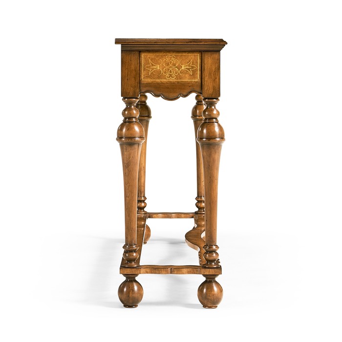 Seaweed marquetry console
