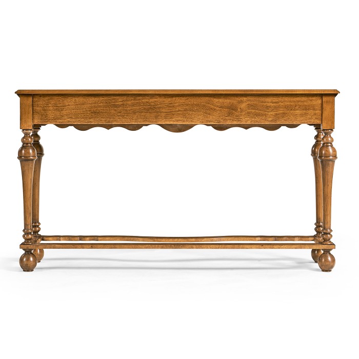 Seaweed marquetry console