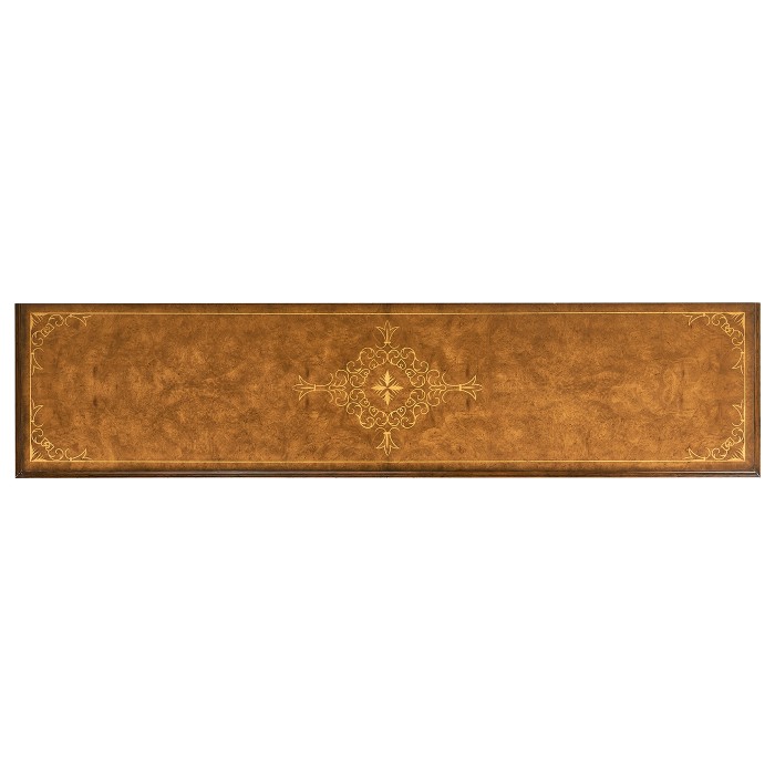 Seaweed marquetry console