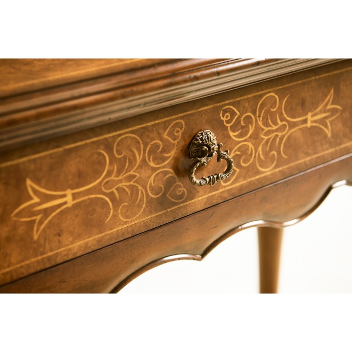 Seaweed marquetry console