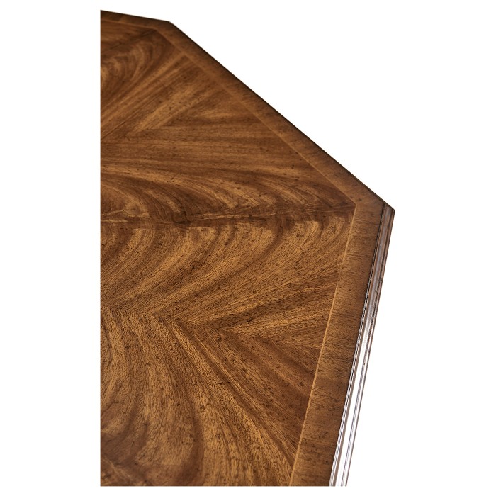 Starburst octagonal coffee table