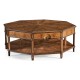 Starburst octagonal coffee table
