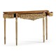 Louis IV Style Narrow Gilded Console