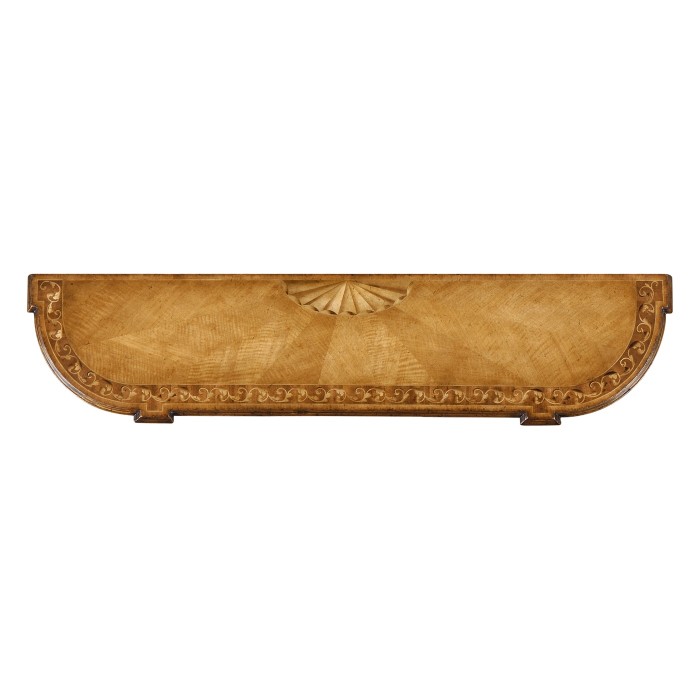 Louis IV Style Narrow Gilded Console