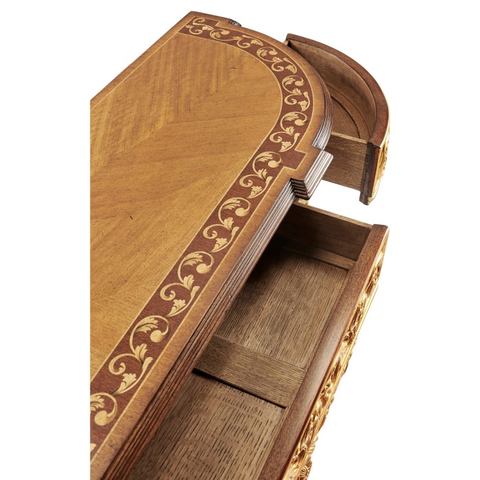 Louis IV Style Narrow Gilded Console
