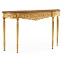 Louis IV Style Narrow Gilded Console