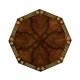Mahogany Extending Circular Dining/Games Table 66