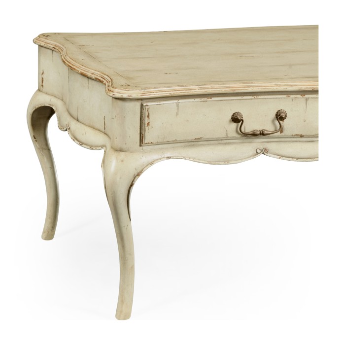 French Painted Rectangular Coffee Table