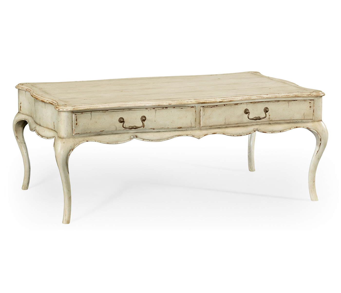 French Painted Rectangular Coffee Table