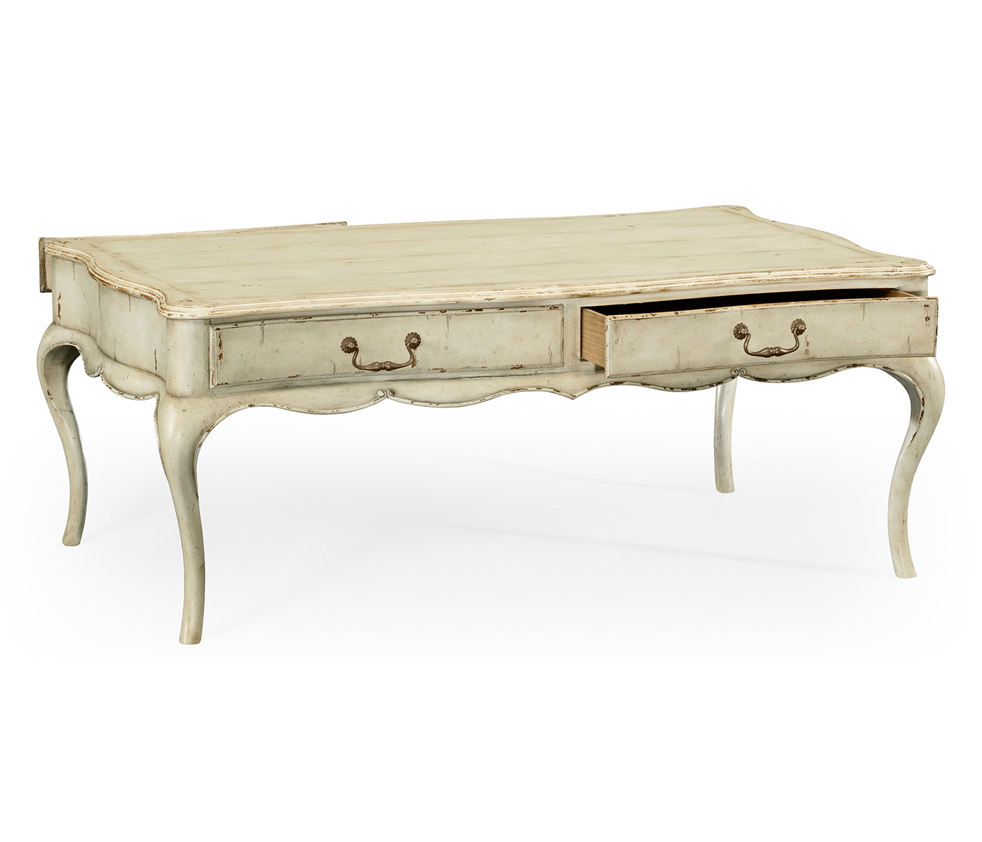 French Painted Rectangular Coffee Table