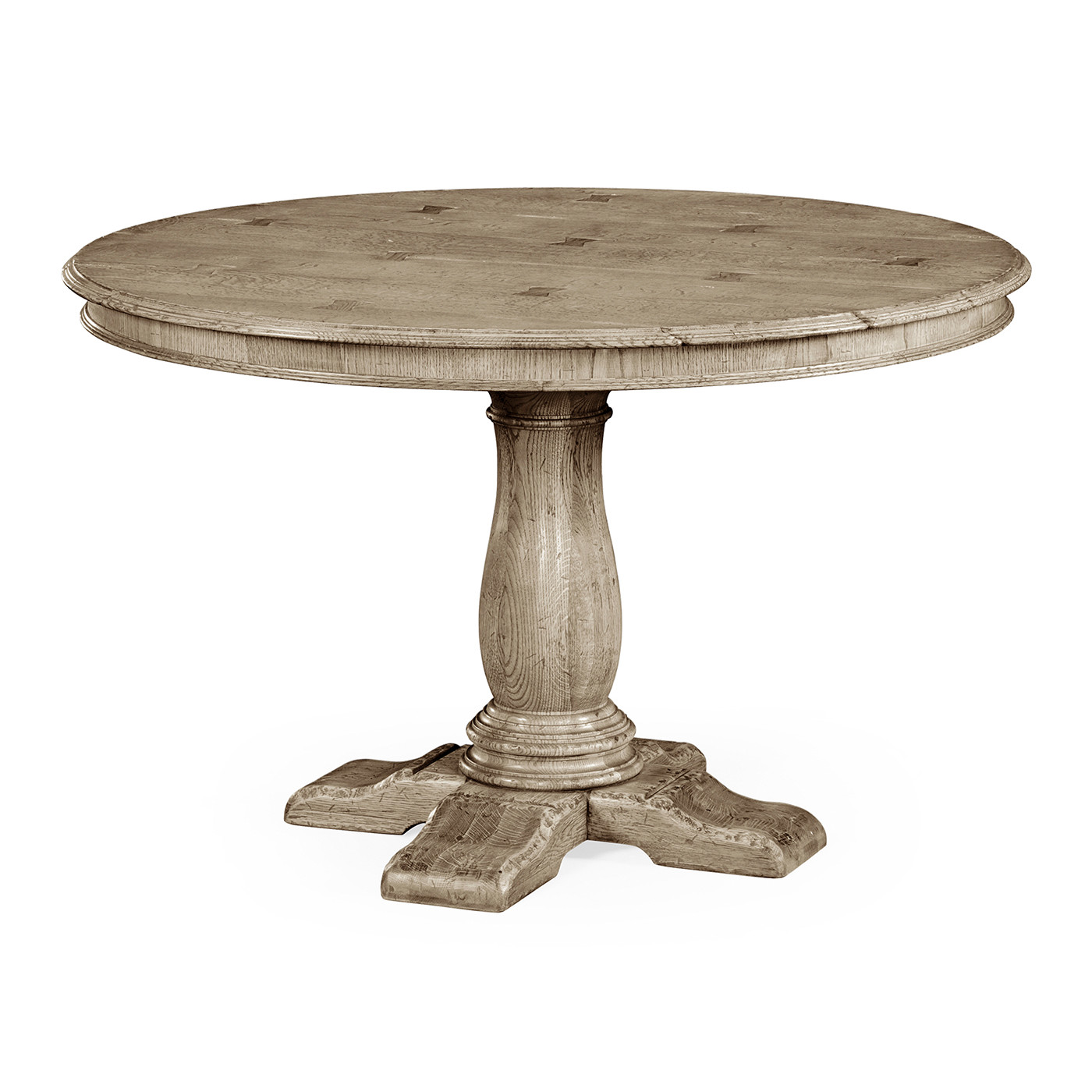 French Country Style Grey Oak Dining Table 48