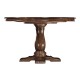 French Country Style Dark Oak Dining Table 48