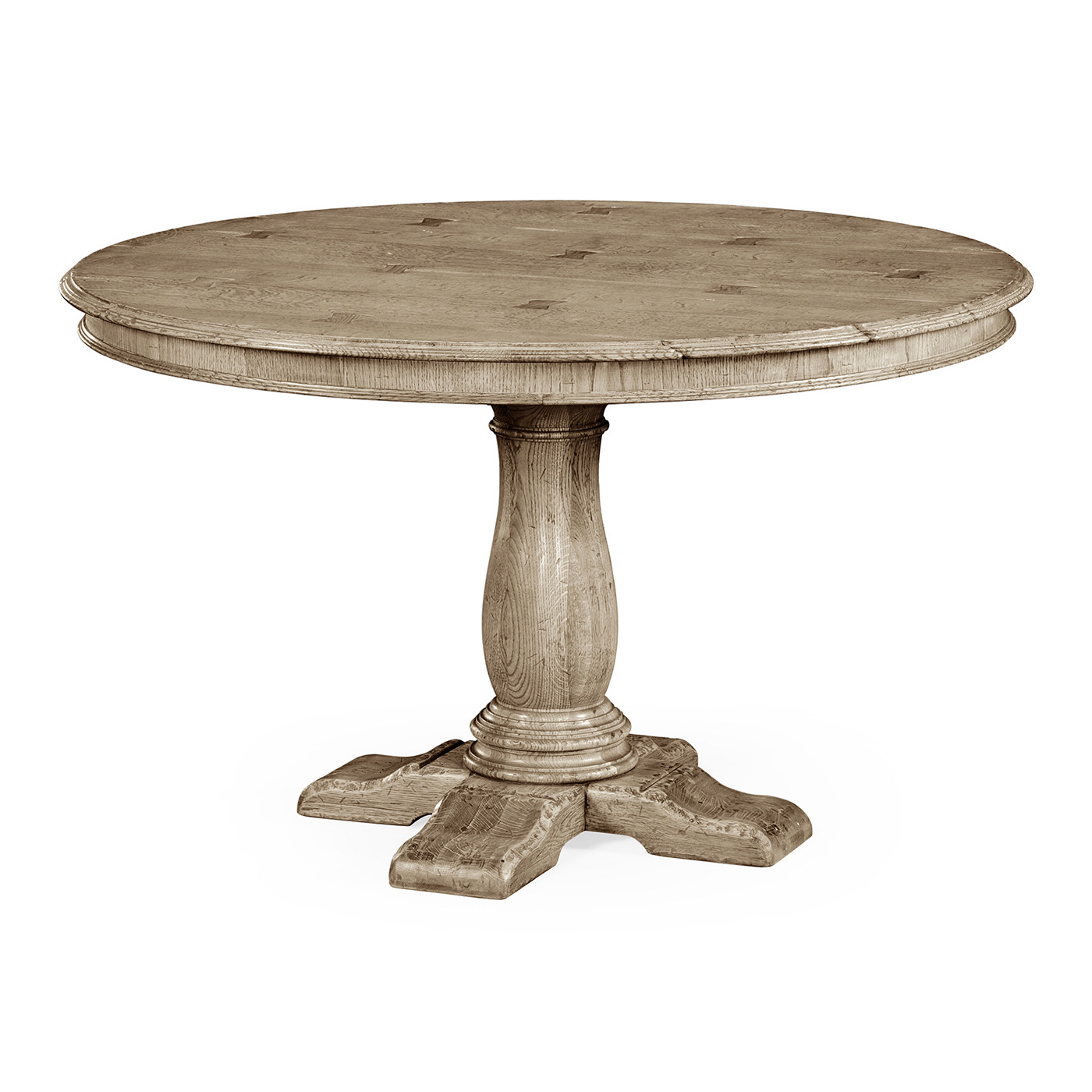 French Country Style Grey Oak Dining Table 54
