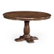 French Country Style Dark Oak Dining Table 54