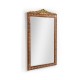 Louis XVI Style inlaid & gilded rectangular mirror