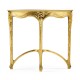 Art Nouveau gilded console
