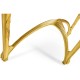 Art Nouveau gilded console