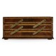 Victorian Style Mahogany Triple Letter Tray