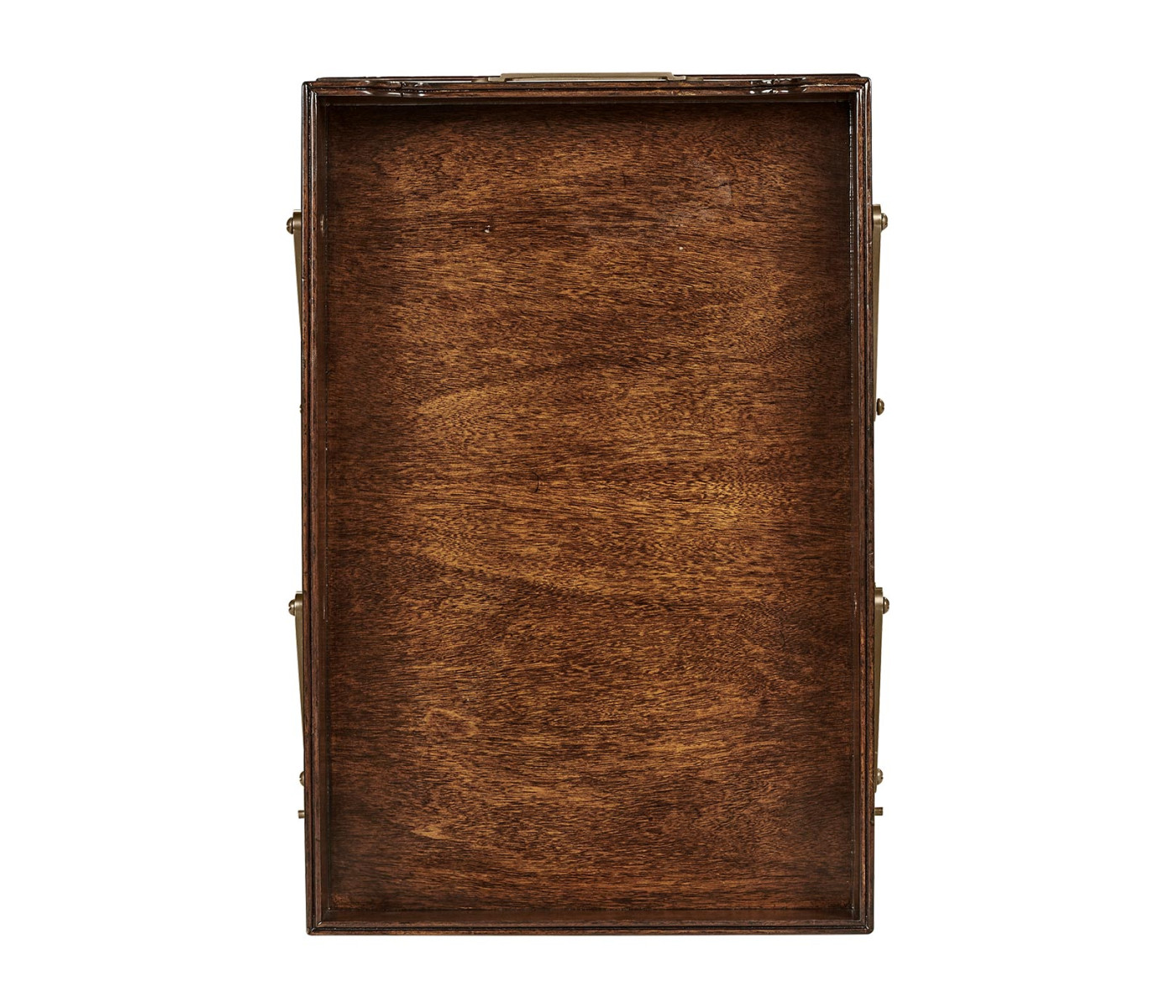 Victorian Style Mahogany Triple Letter Tray