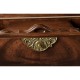 Tall Square Crotch Mahogany Jewellery Box