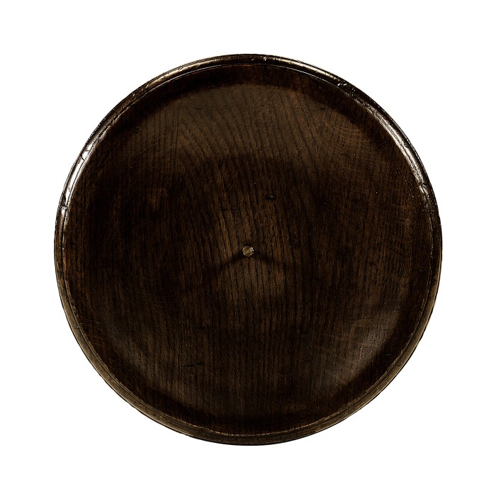 Baroque Style Dark Oak Candlestand