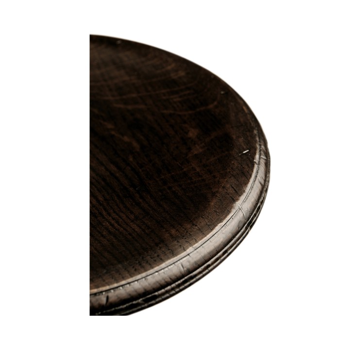Baroque Style Dark Oak Candlestand