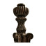 Baroque Style Dark Oak Candlestand
