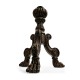Baroque Style Dark Oak Candlestand