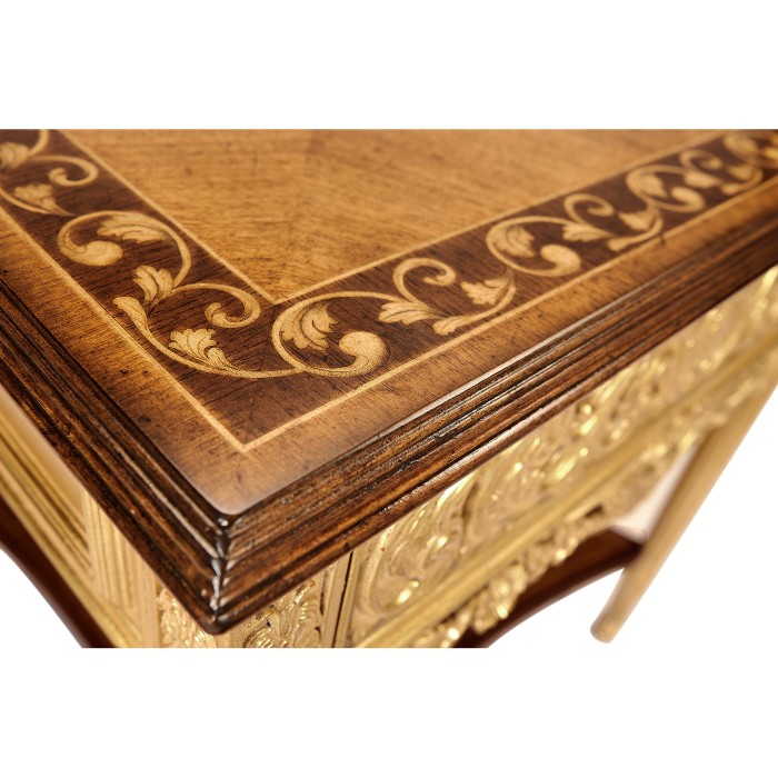 Louis XIV Style Square Side Table