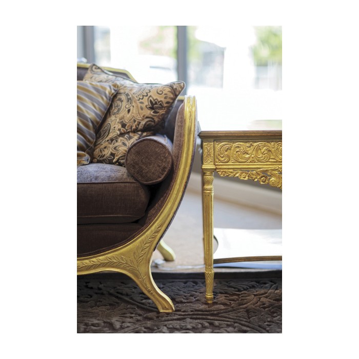 Louis XIV Style Square Side Table