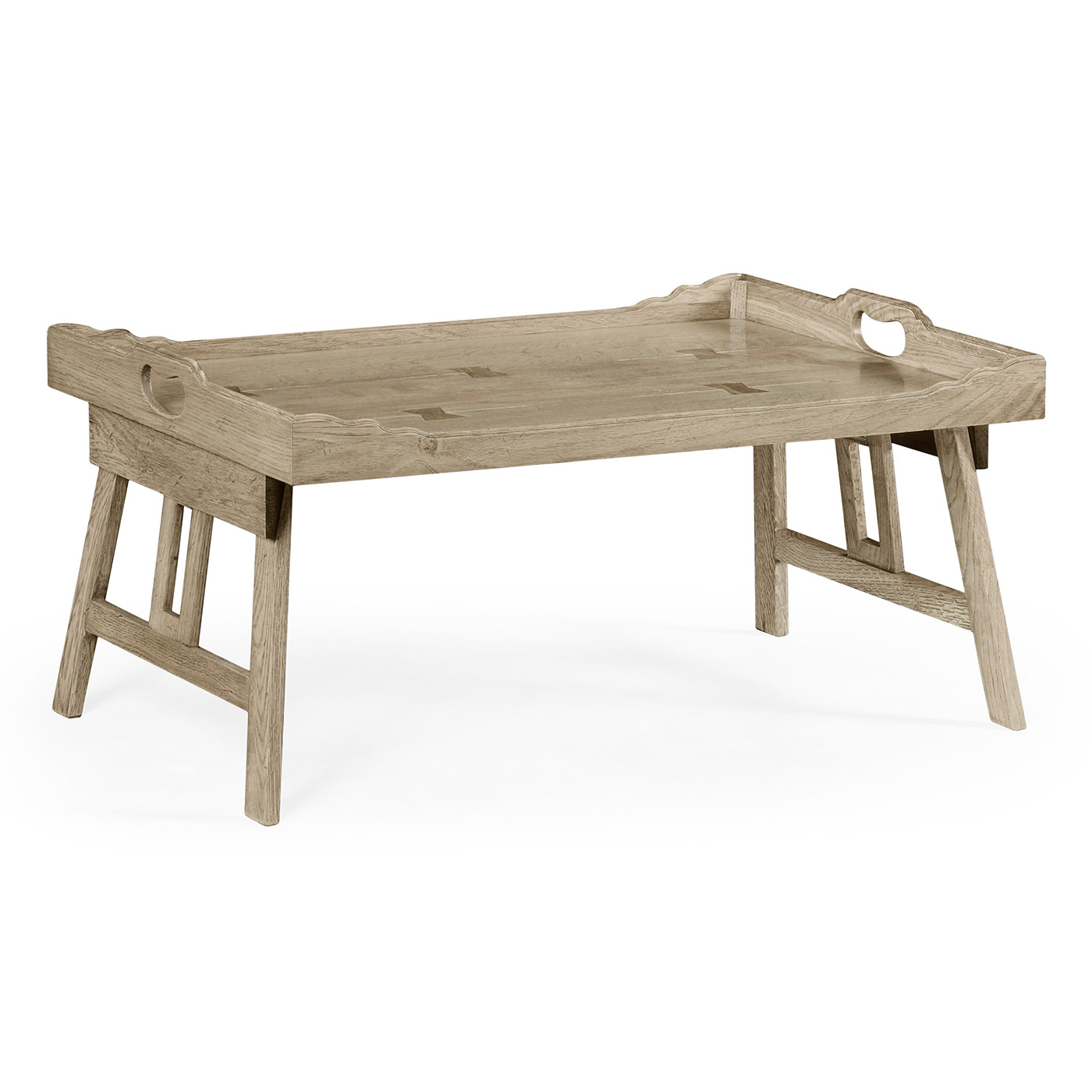 Grey Oak Breakfast Tray