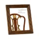 Walnut Ribbed Picture Frame (8