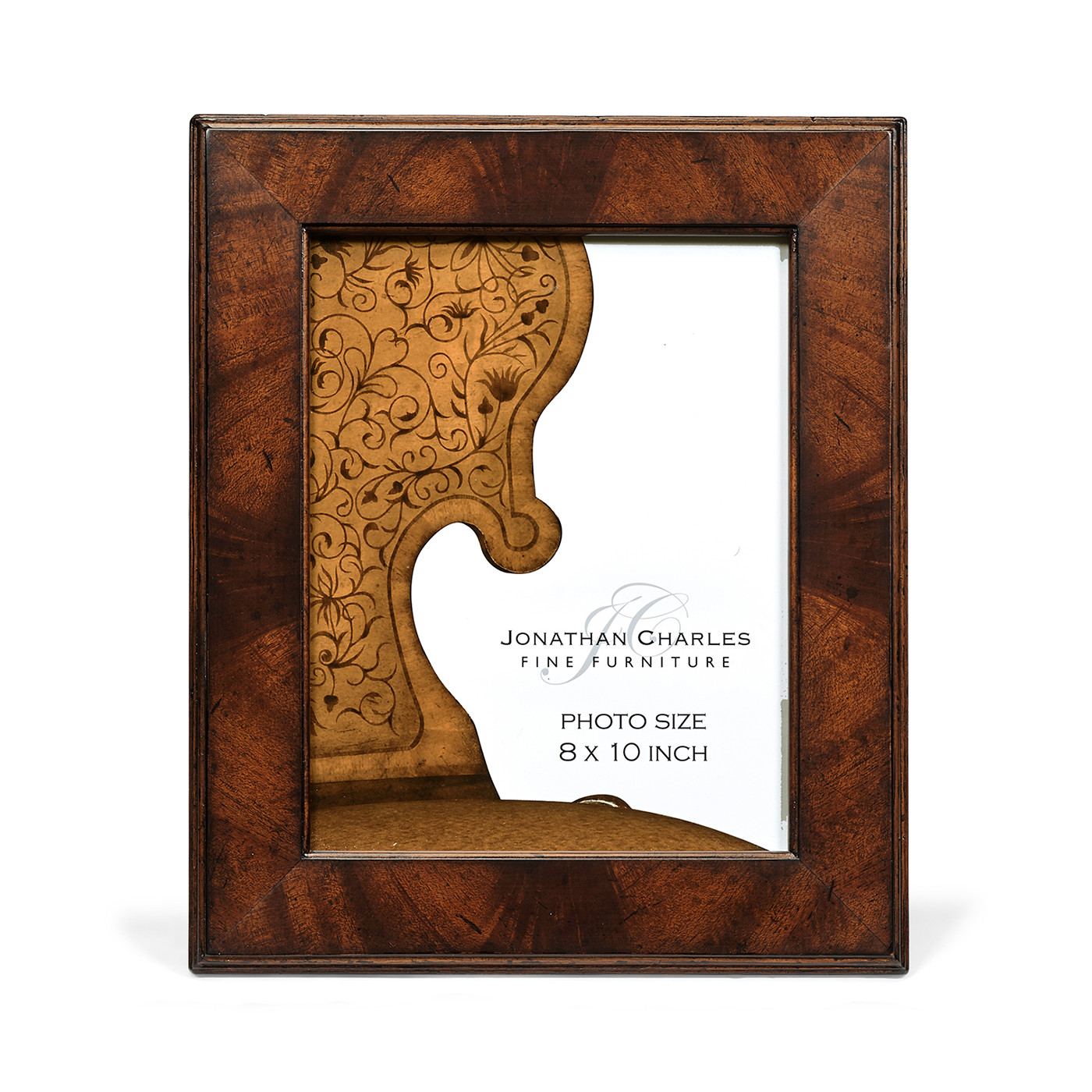 Stepped Mahogany Picture Frame (8